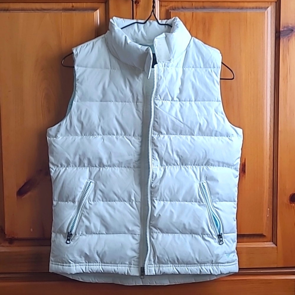 EUC. AE down vest, S, white